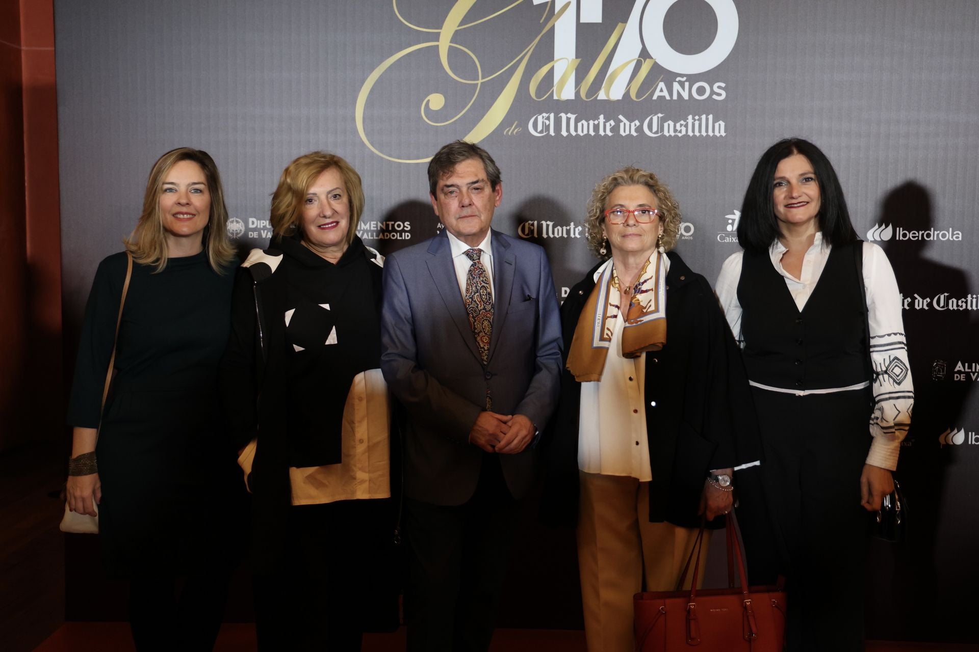 Marta García, Soledad Villar, Jose María Viteri, Sara Izquierdo y Blanca González