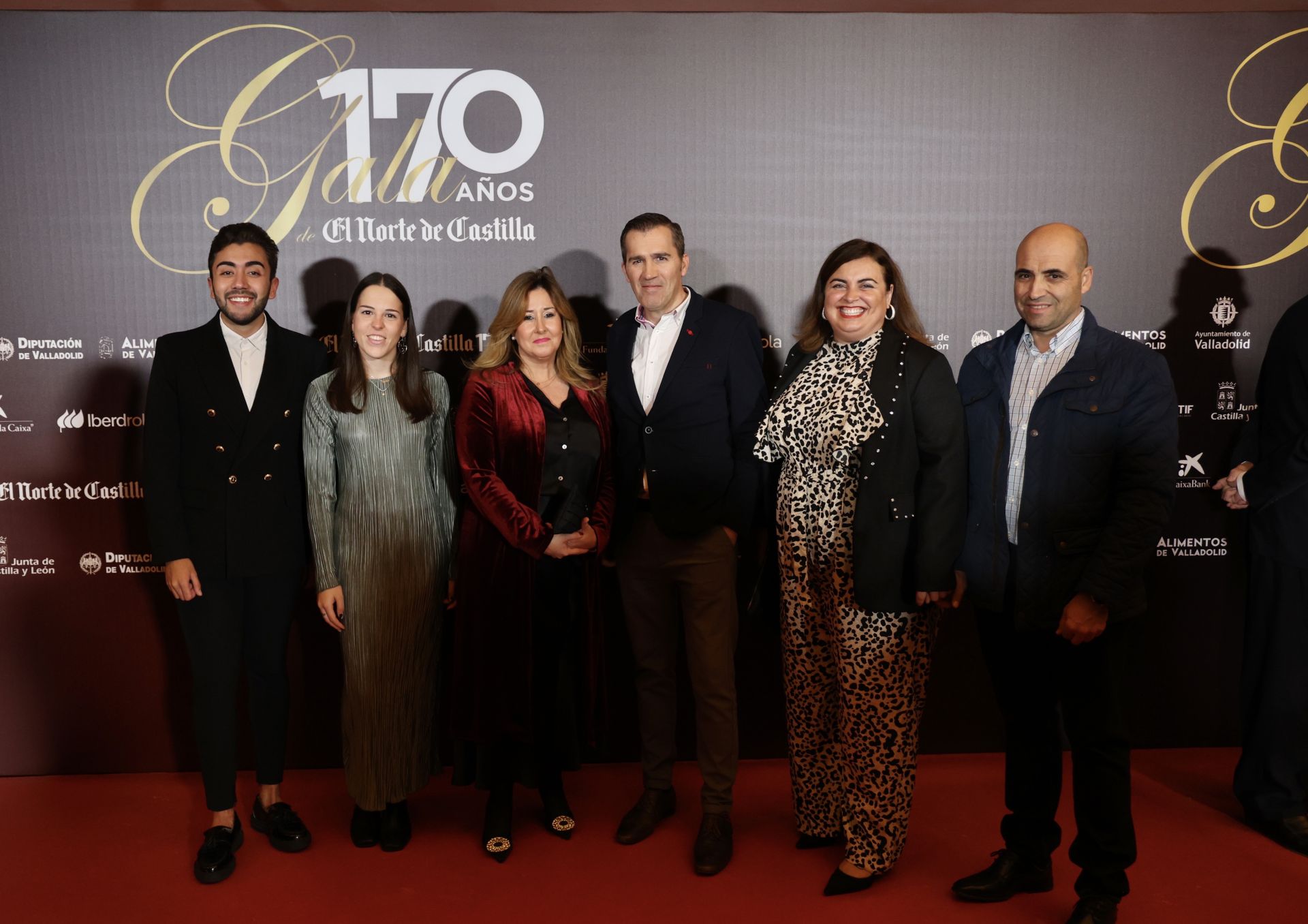 Adrián Rodrigo, Yaiza Cobos, Míriam Martín, Luis Amo, Laura Negro y Jesús Gordoncillo