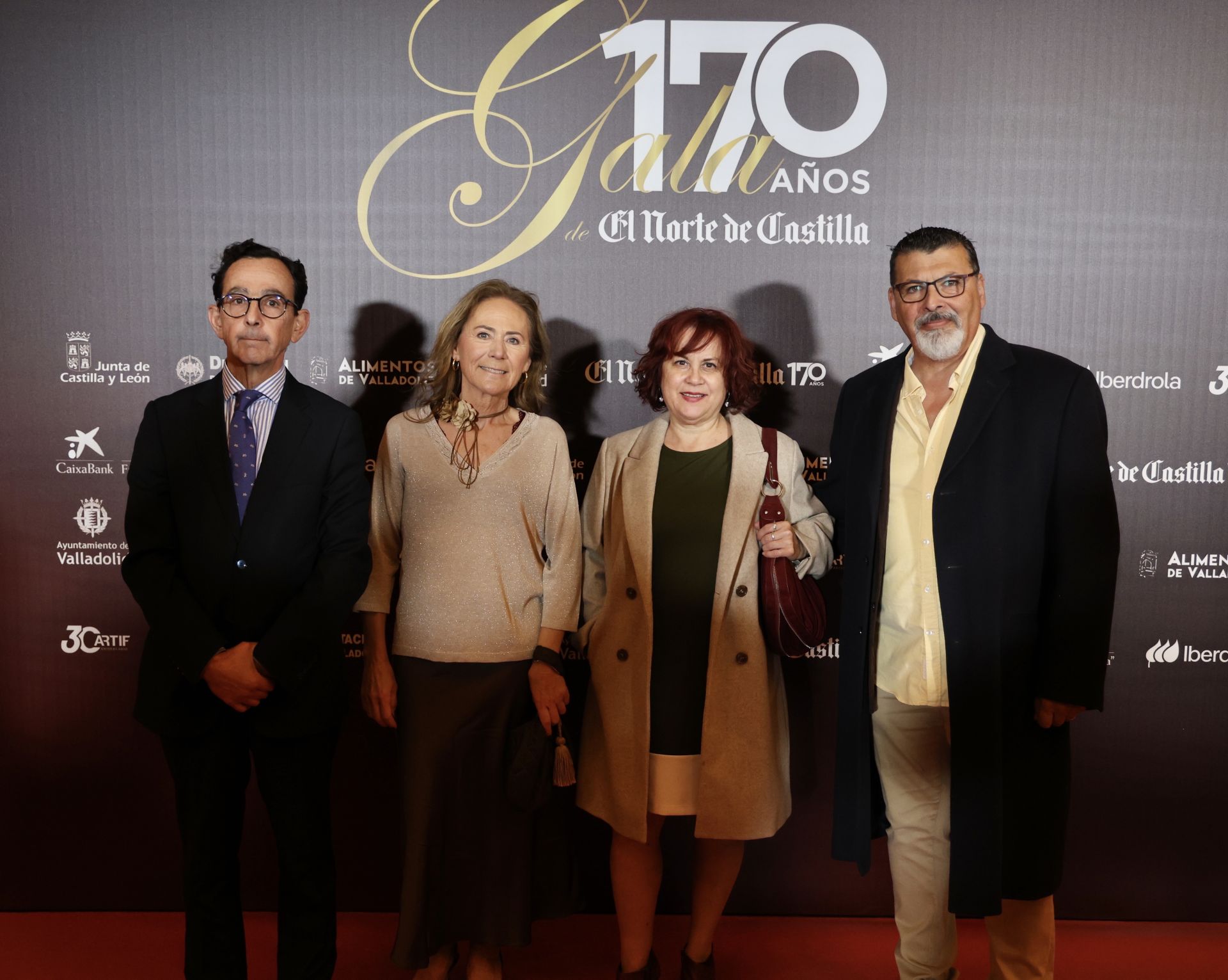 Jorge Valentín Gamazo, Teresa García, Ángel Pérez y Maribel Martín