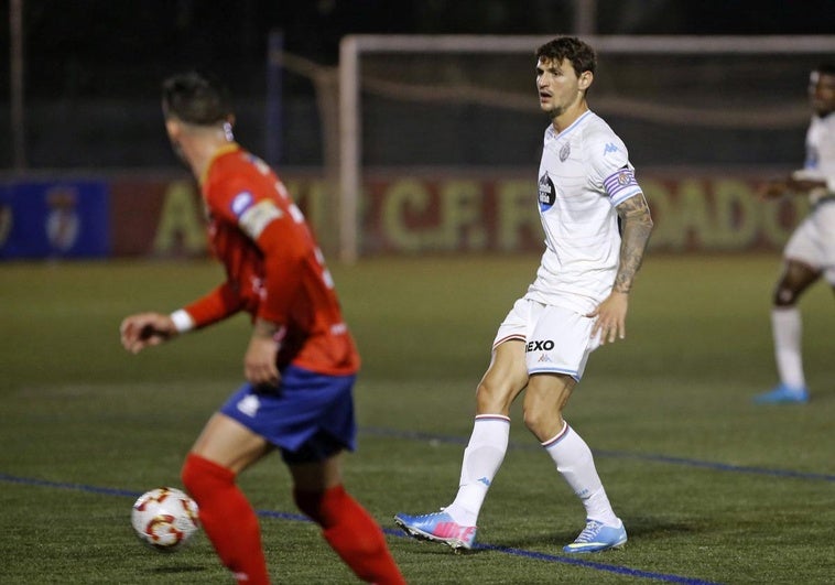 Juric, en el encuentro de Copa del pasado martes, en Asturias.