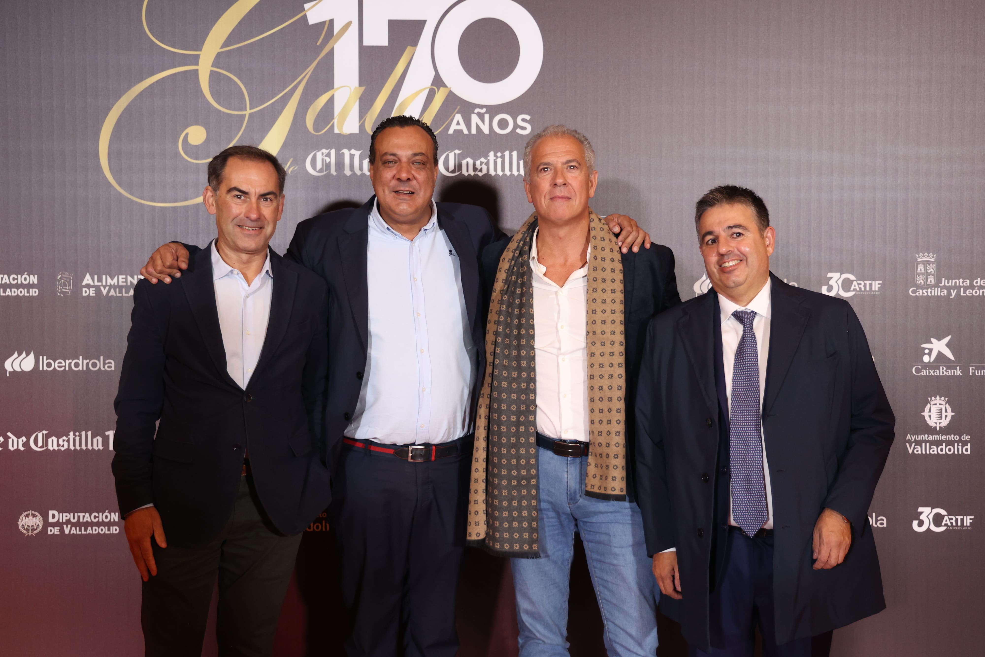 Javier Morán, Luis González, Pablo Miranda y David Mato.