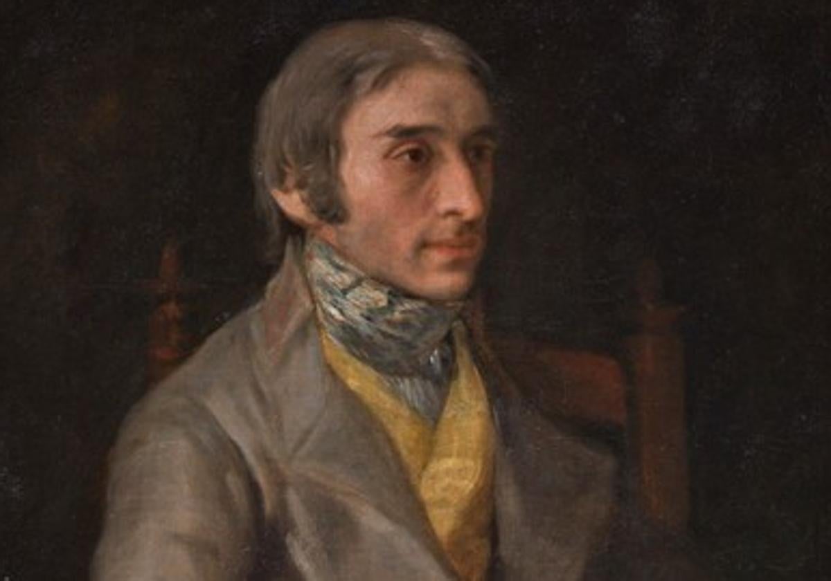 Manuel Silvela García Aragón retratado por Goya.