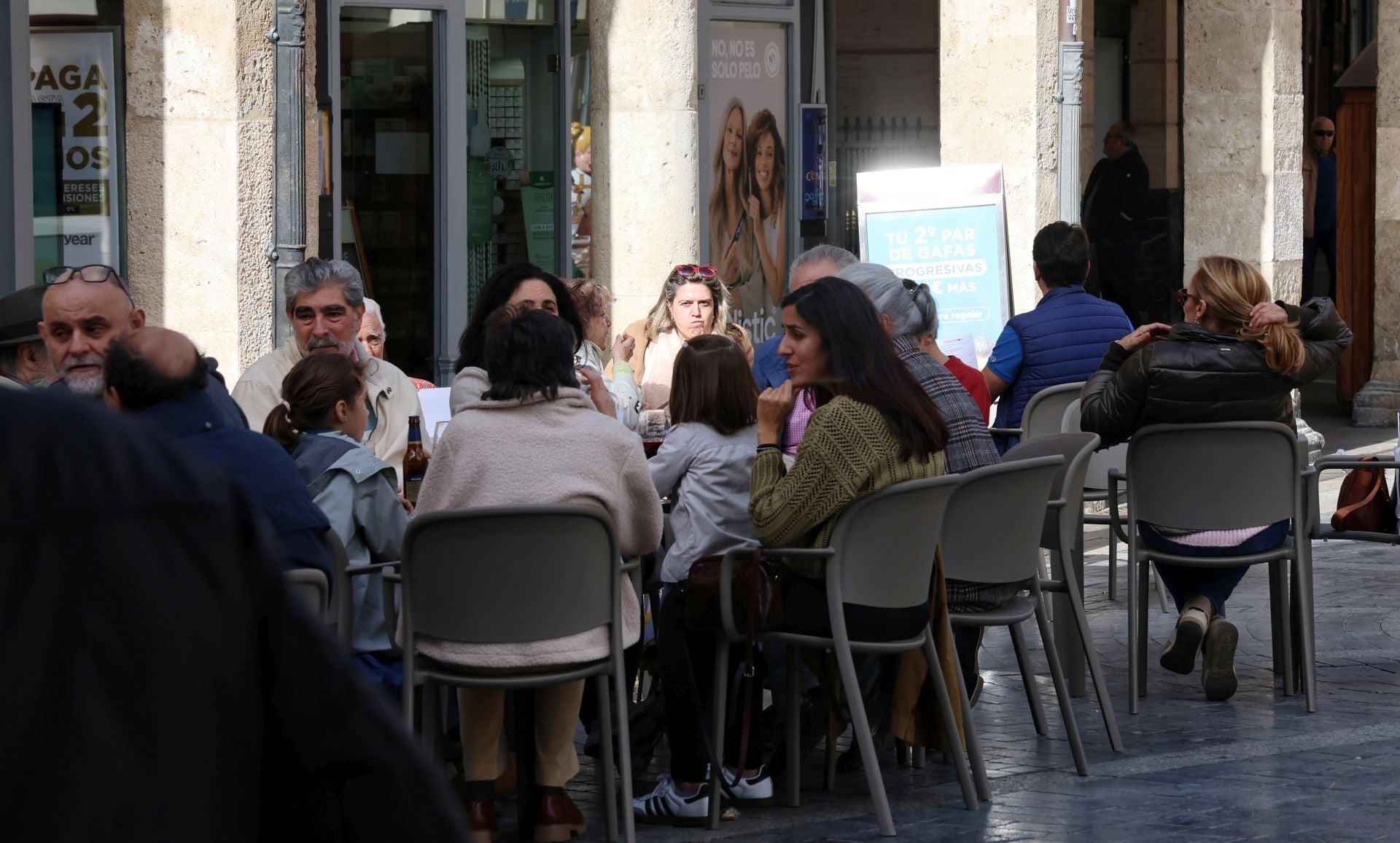 Así está Palencia de turistas y visitantes este puente