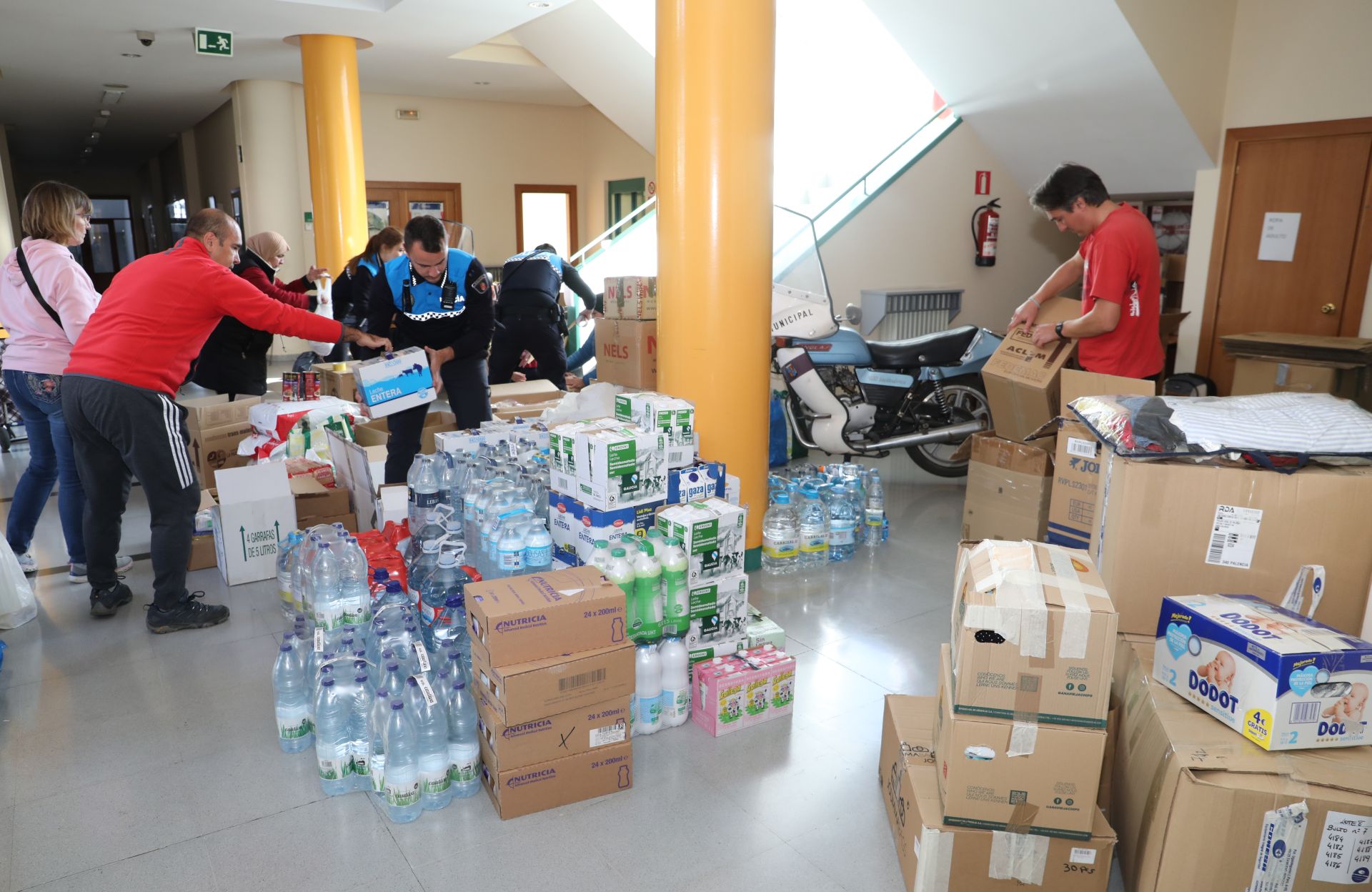 Palencia despliega solidaridad con Valencia