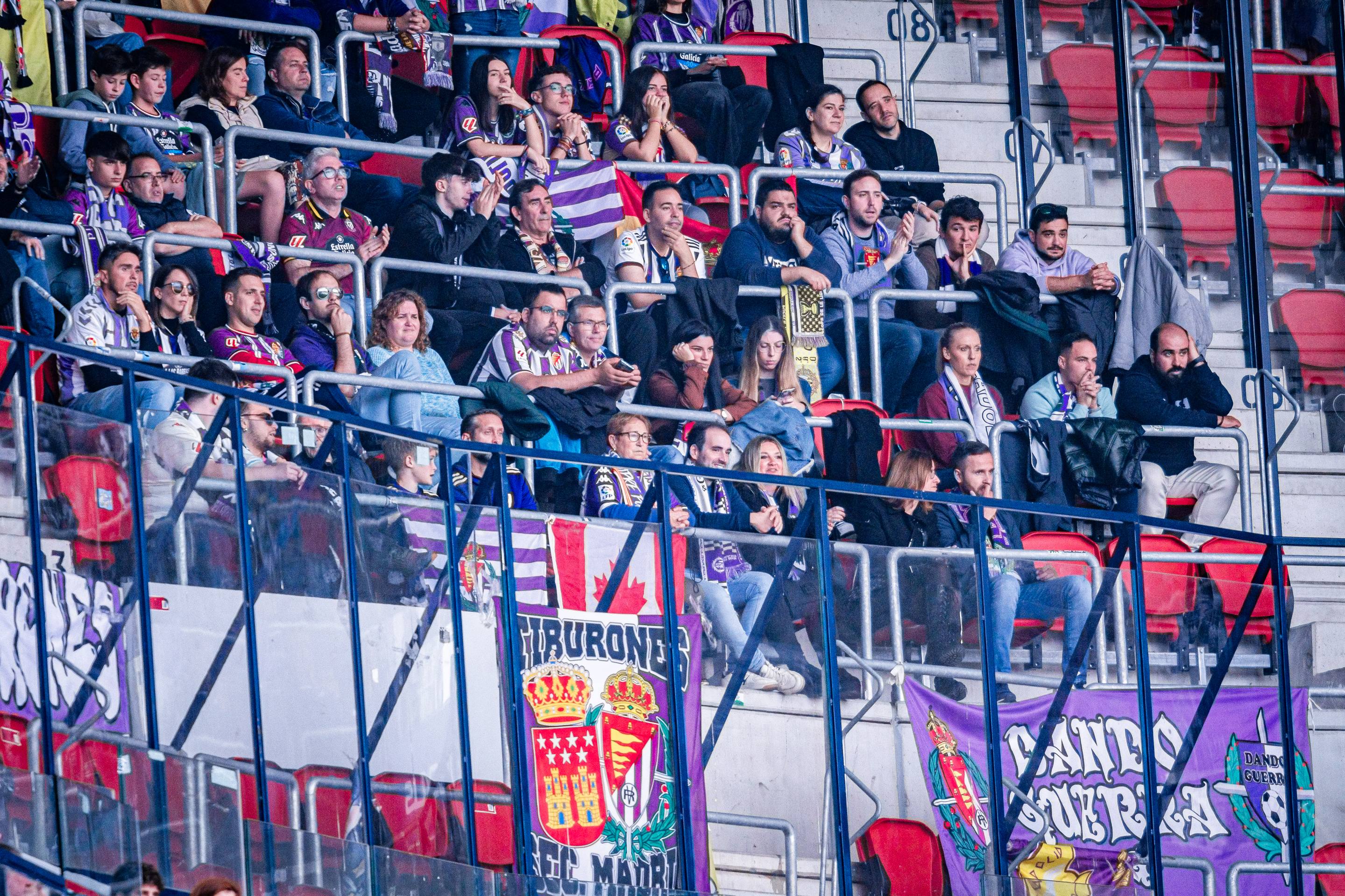 La derrota del Pucela ante Osasuna, en imágenes