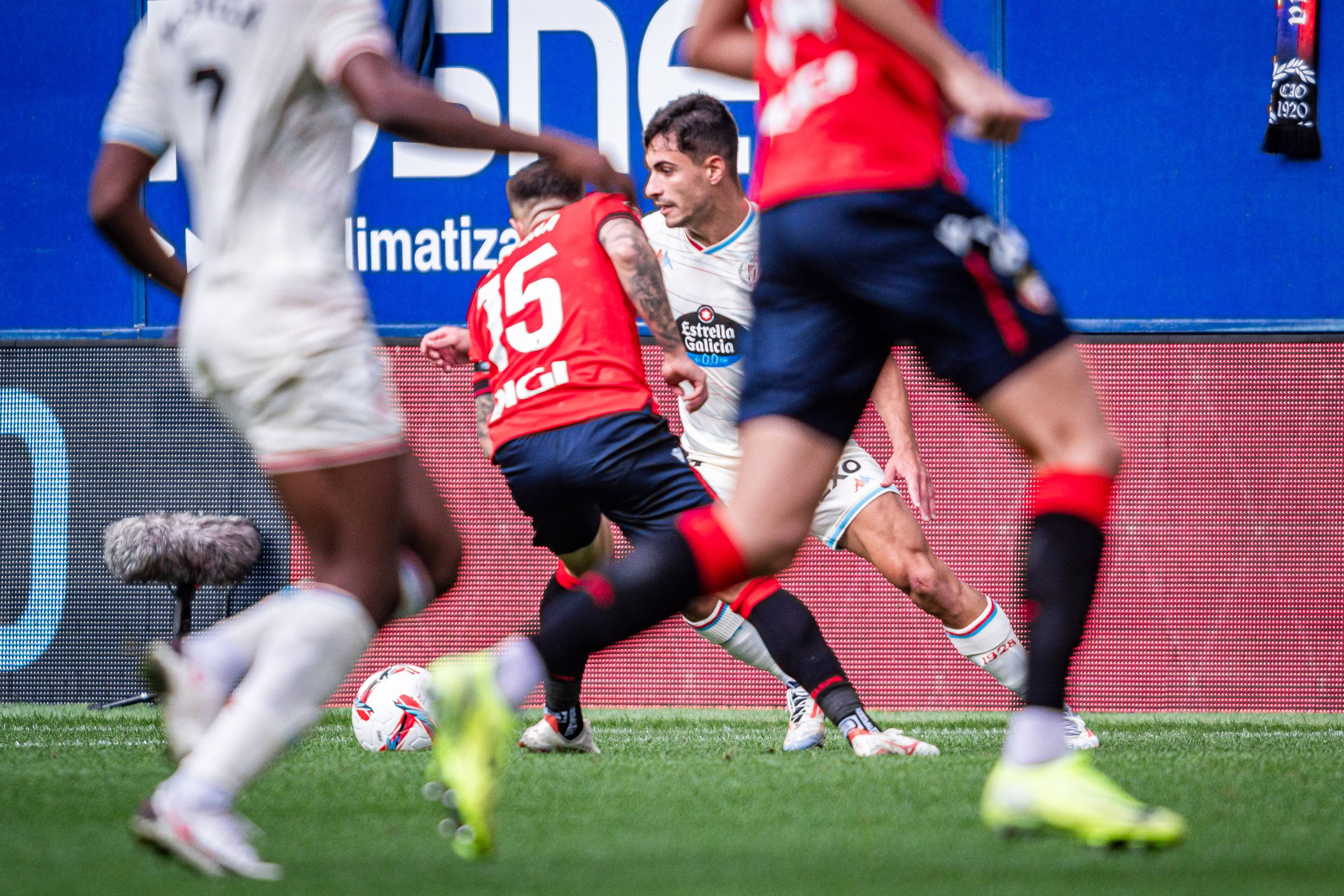 La derrota del Pucela ante Osasuna, en imágenes