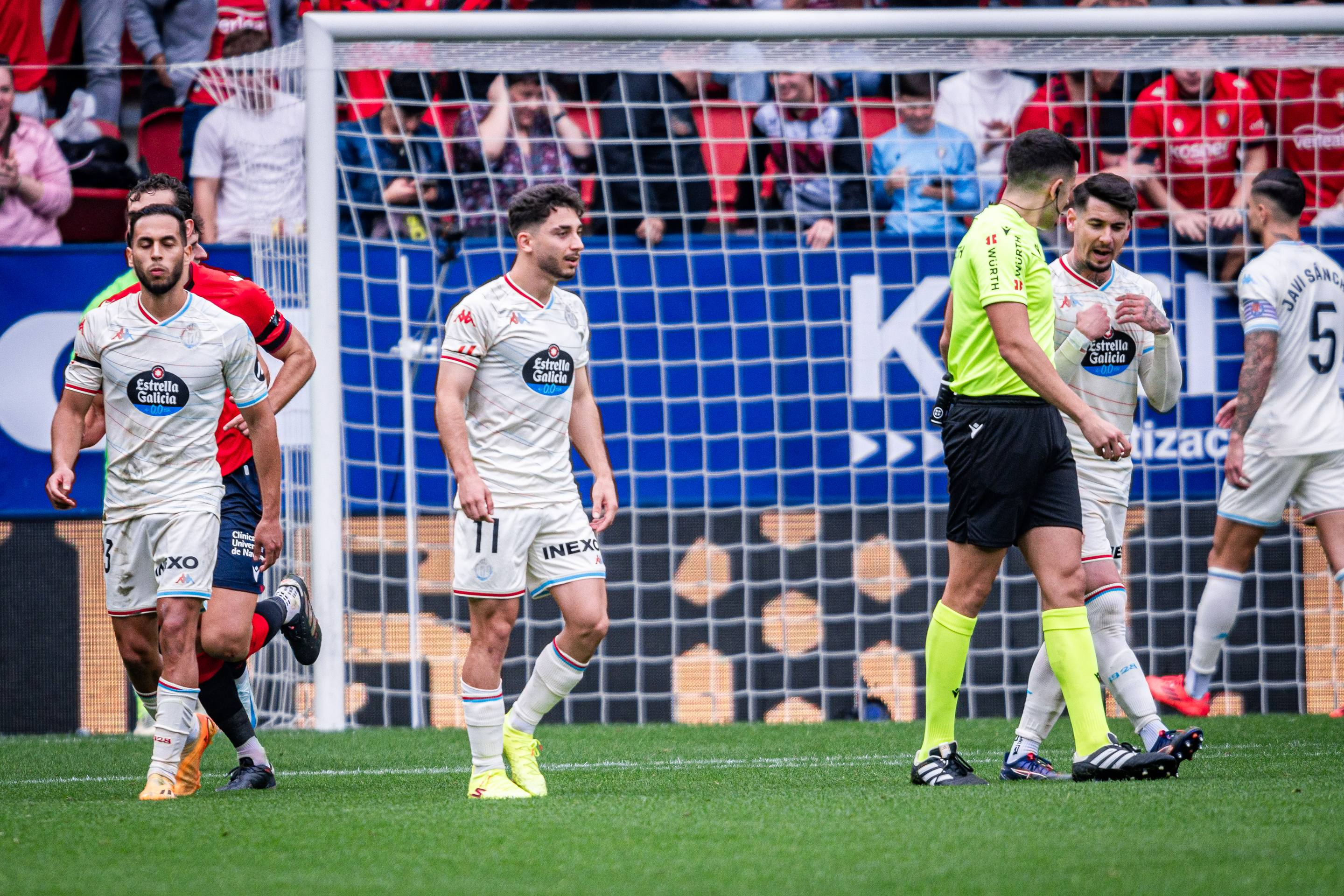 La derrota del Pucela ante Osasuna, en imágenes