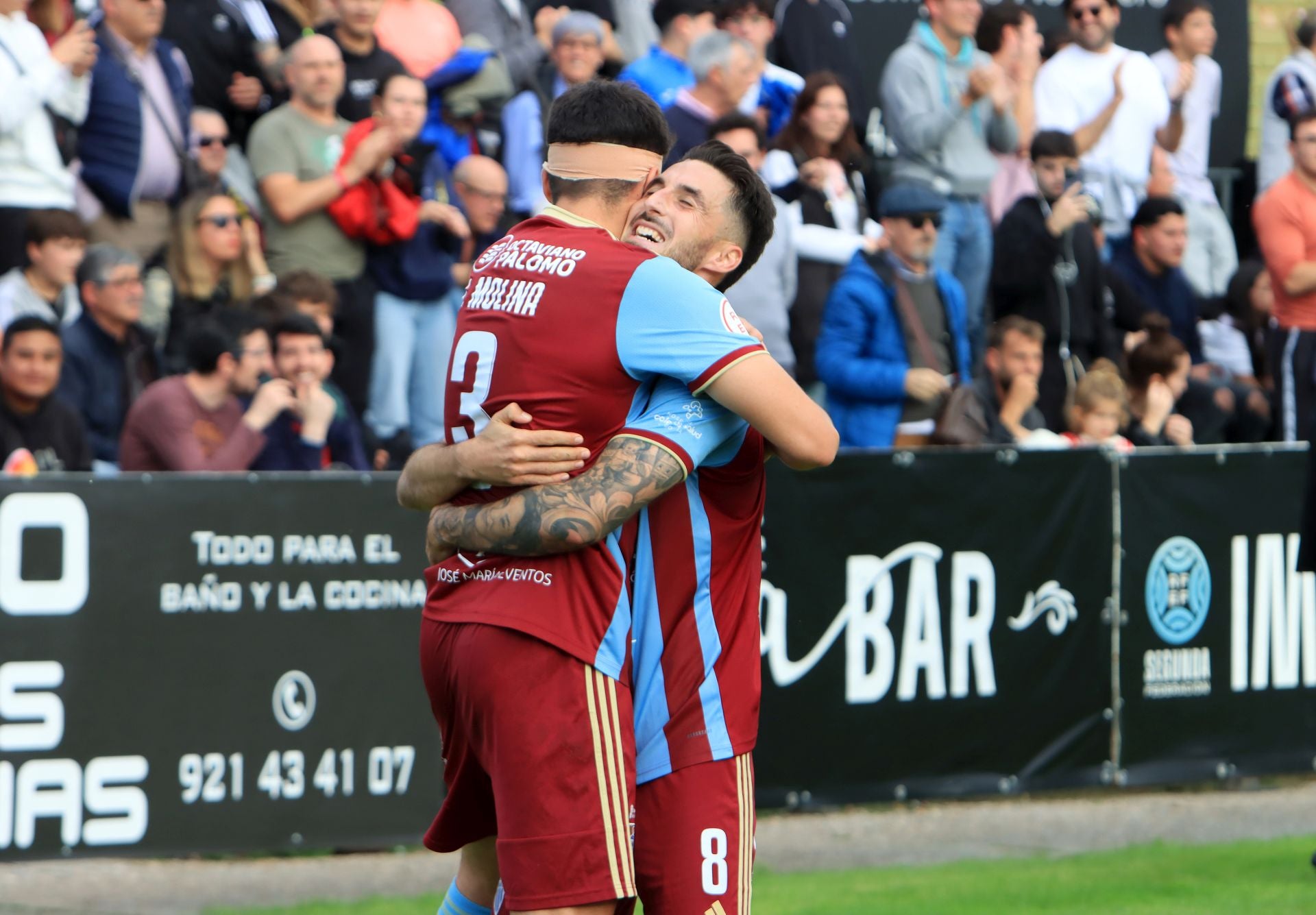 Fotos del empate de la Segoviana ante el Barcelona B