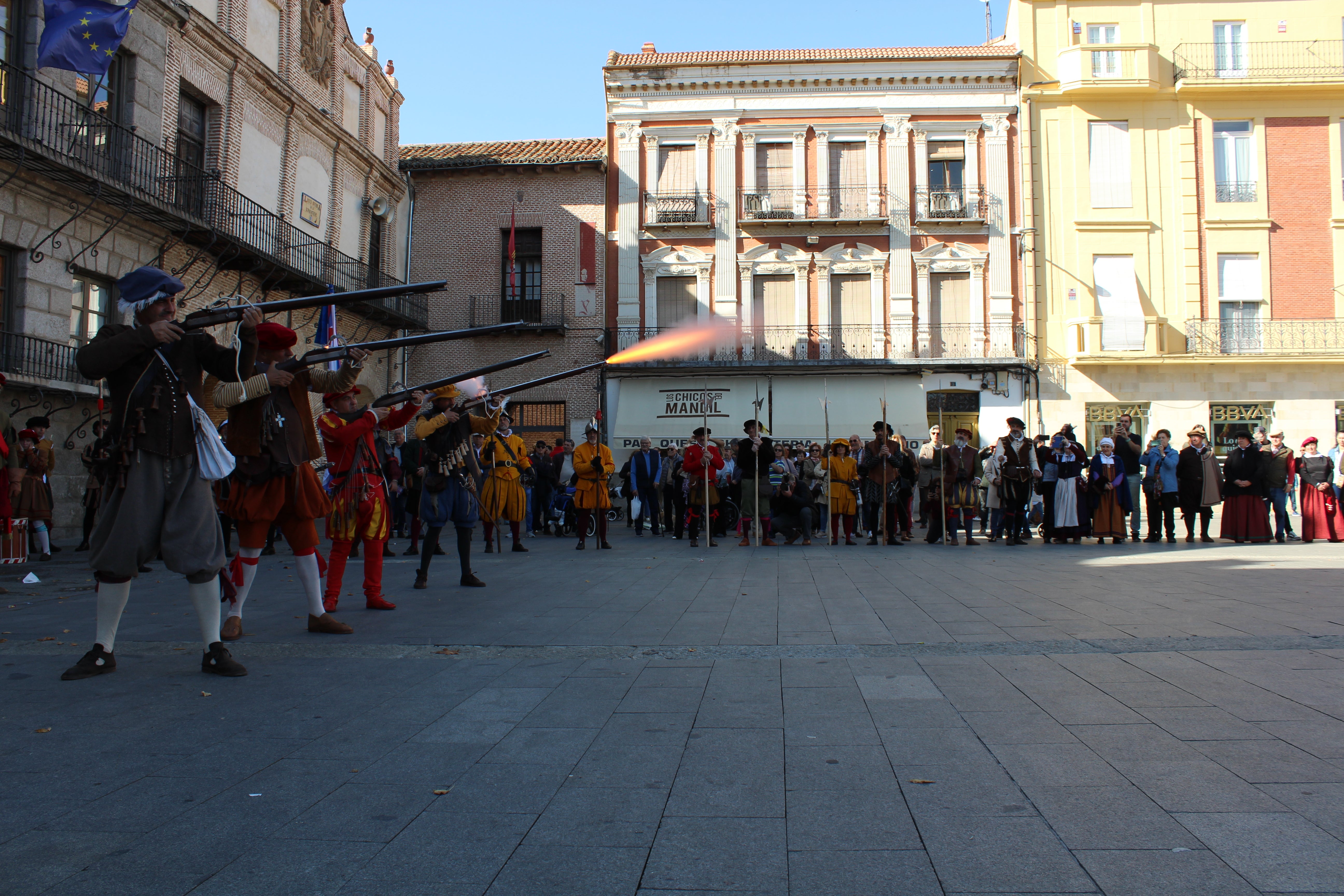 Llegada de Carlos V a Medina del Campo, en imágenes