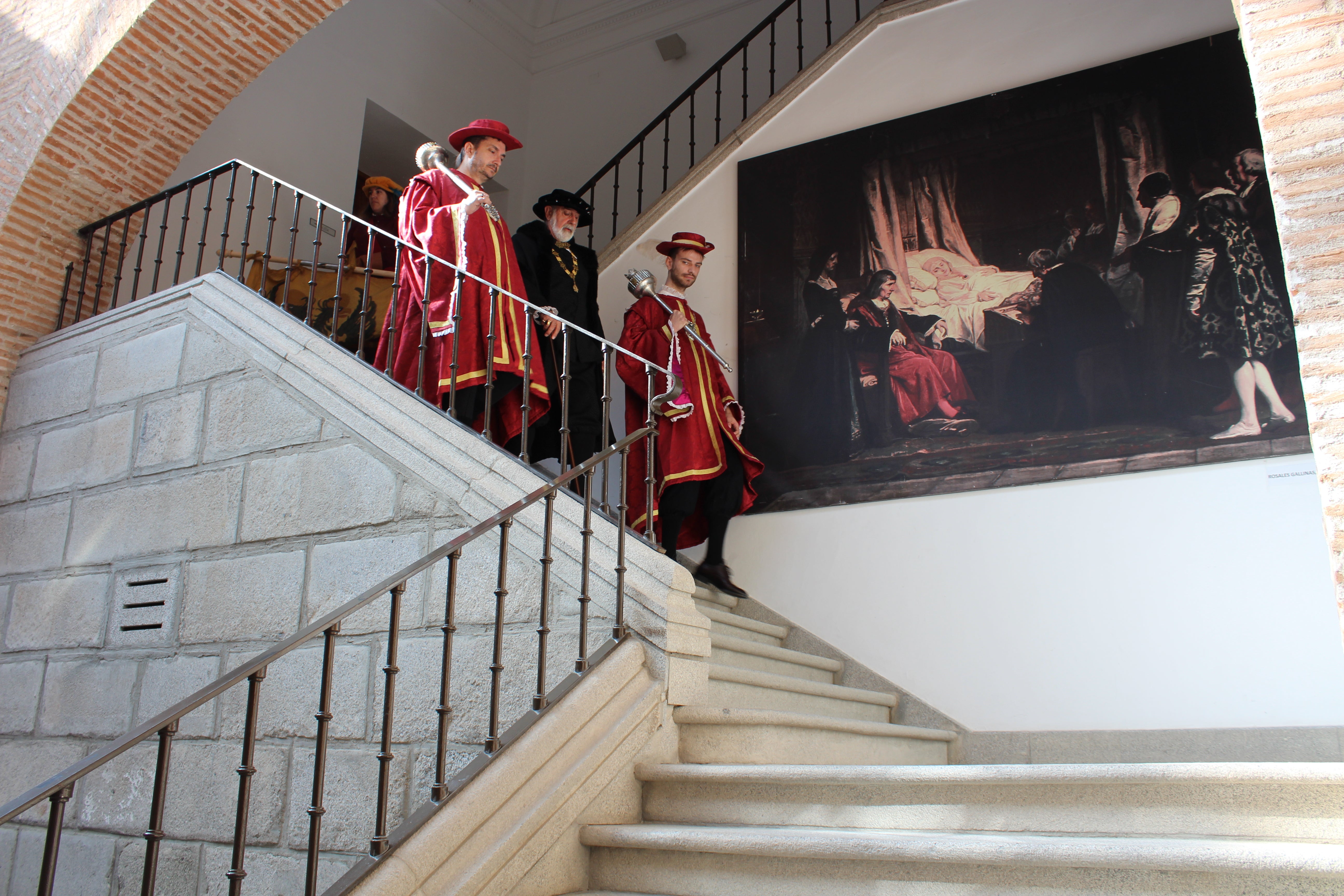 Llegada de Carlos V a Medina del Campo, en imágenes