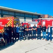 Siete bomberos de la Diputación viajan a Valencia para ayudar en los rescates