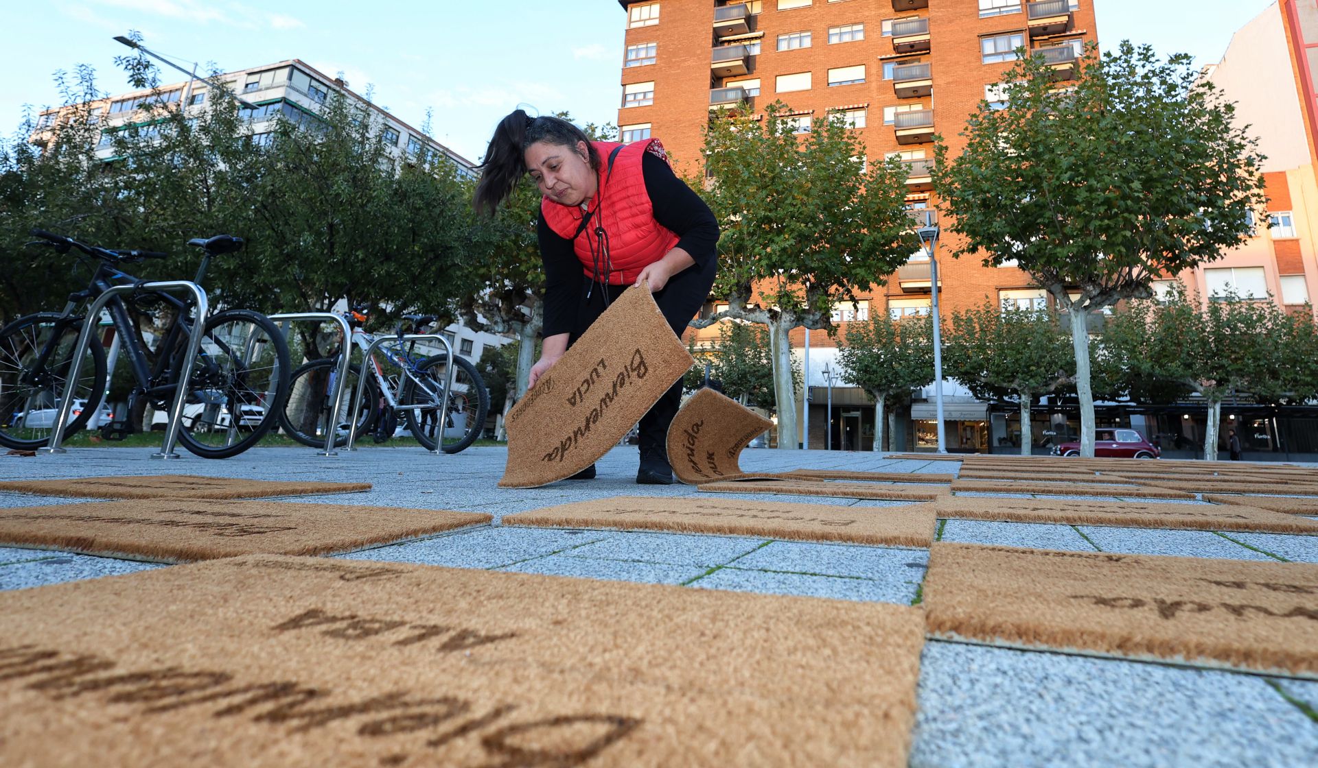 Trescientos felpudos por la acogida de menores en Palencia