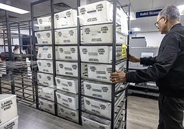 Traslado de material electoral.