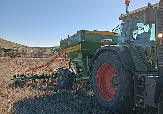 Las labores agrarias no paran en esta época el año.