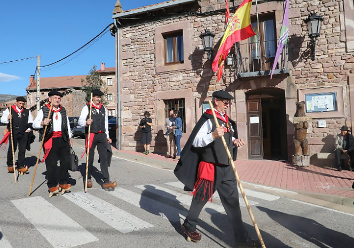 Celebración del 1.200 aniversario del Fuero de Brañosera, el pasado 1 de octubre.