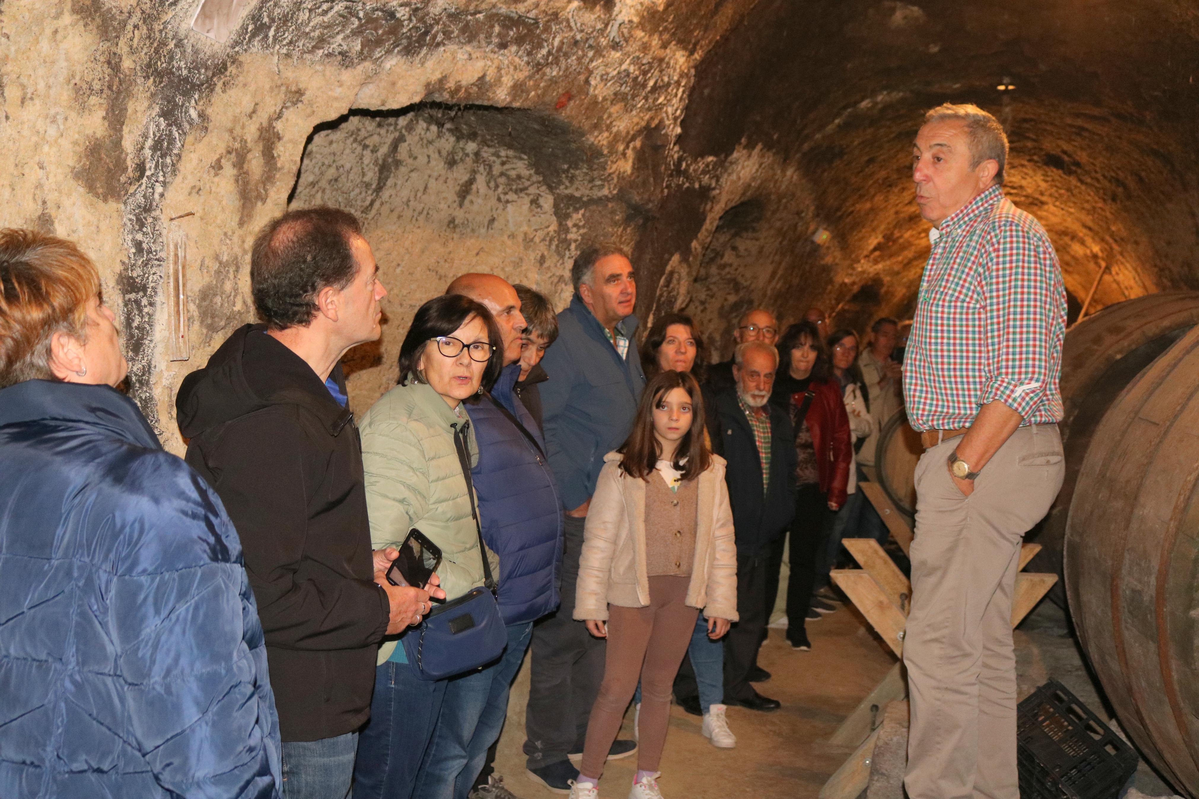 Visitas al Barrio de Bodegas de Baltanás