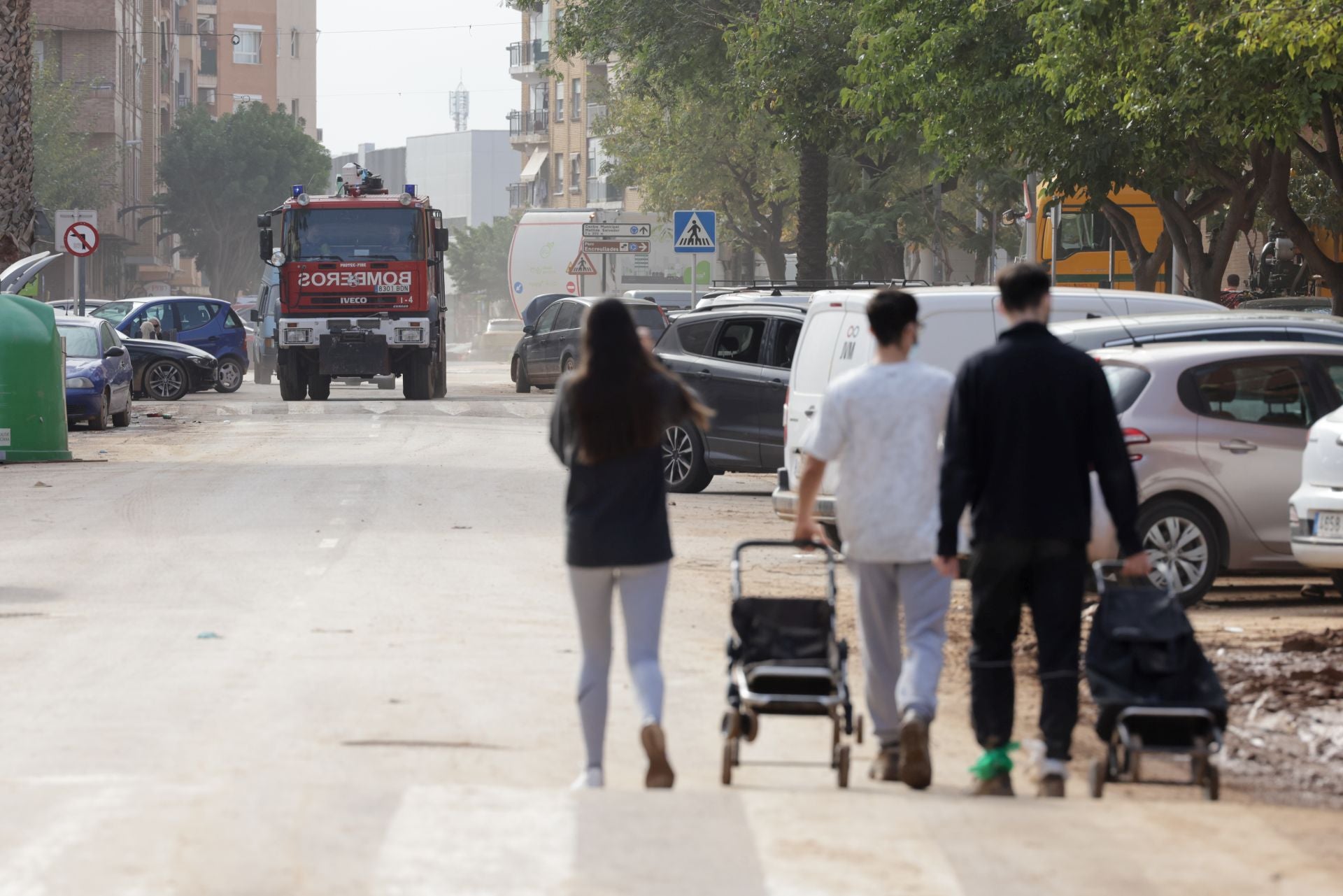 El municipio de Aldaia lucha por salir de la trágica DANA