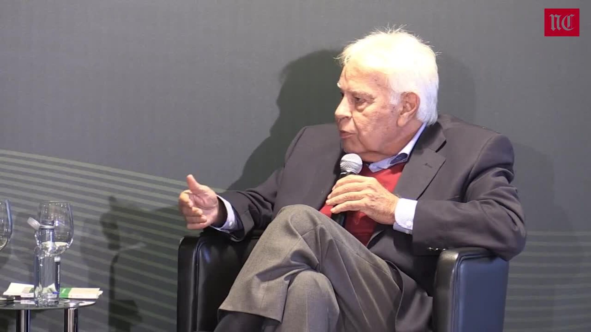 Felipe González apoya a Luis Tudanca: "Tiene razón"