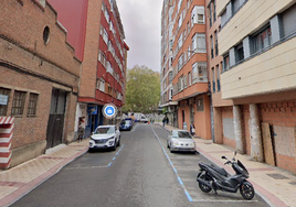 Calle Cistérniga de Valladolid, donde se produjeron los hechos.