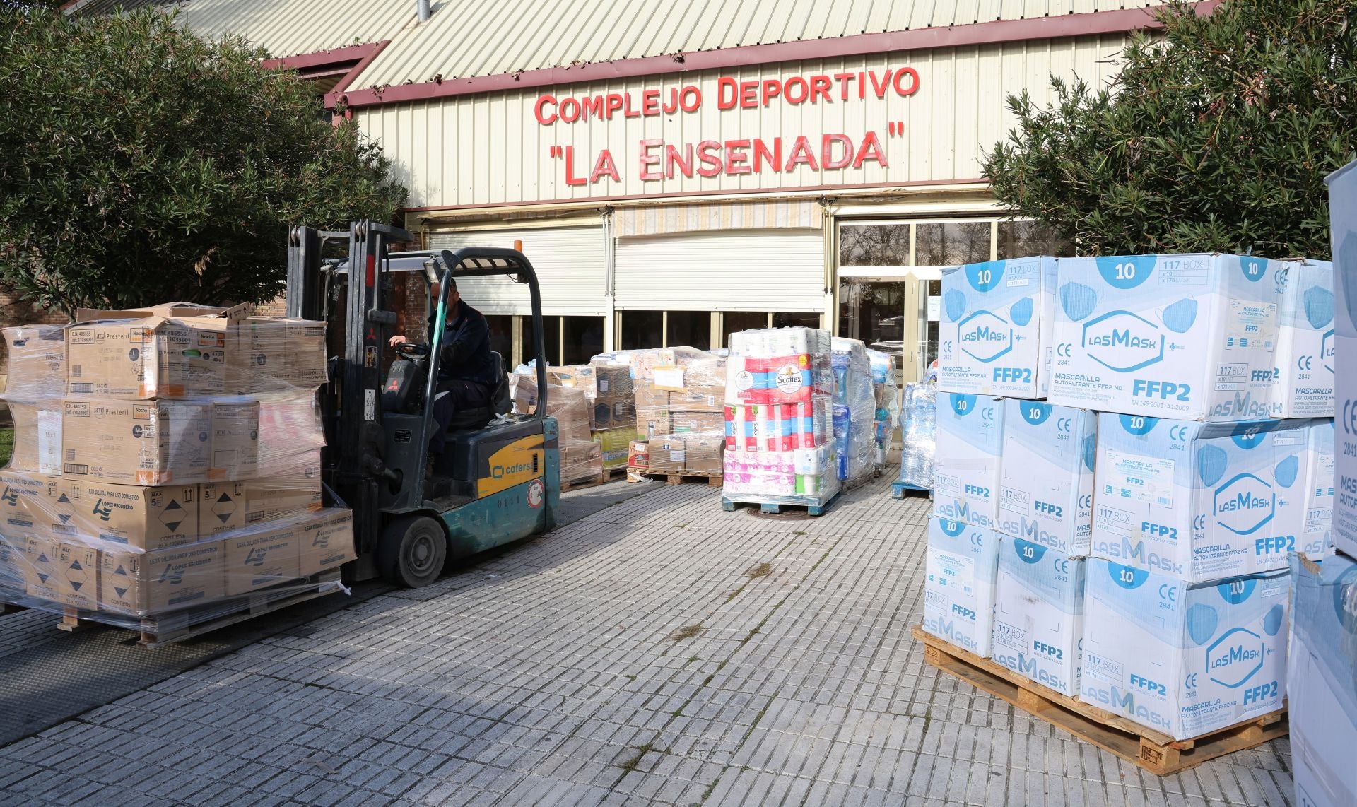 La solidaridad palentina se desborda en La Ensenada