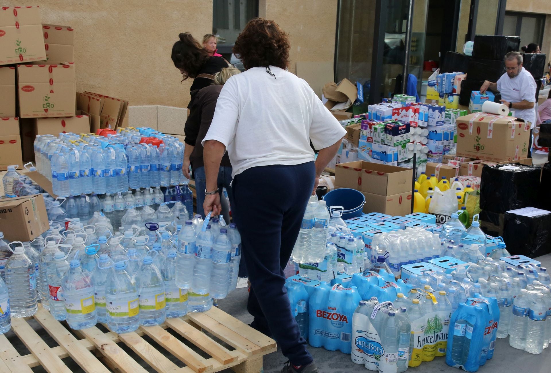 Segovia rebosa solidaridad con Valencia