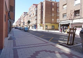 Imagen de archivo de la calle Nueva del Carmen, donde se produjeron los hechos.