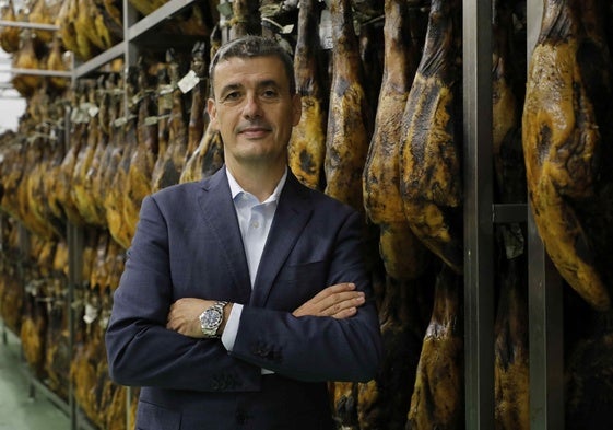 Jaime Chico, Ceo de Agroalimentaria ACH, en las instalaciones de Aranda de Duero.