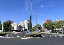 La calle Mieses de Valladolid.