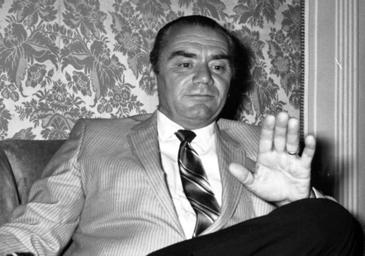 El actor Ernest Borgnine.