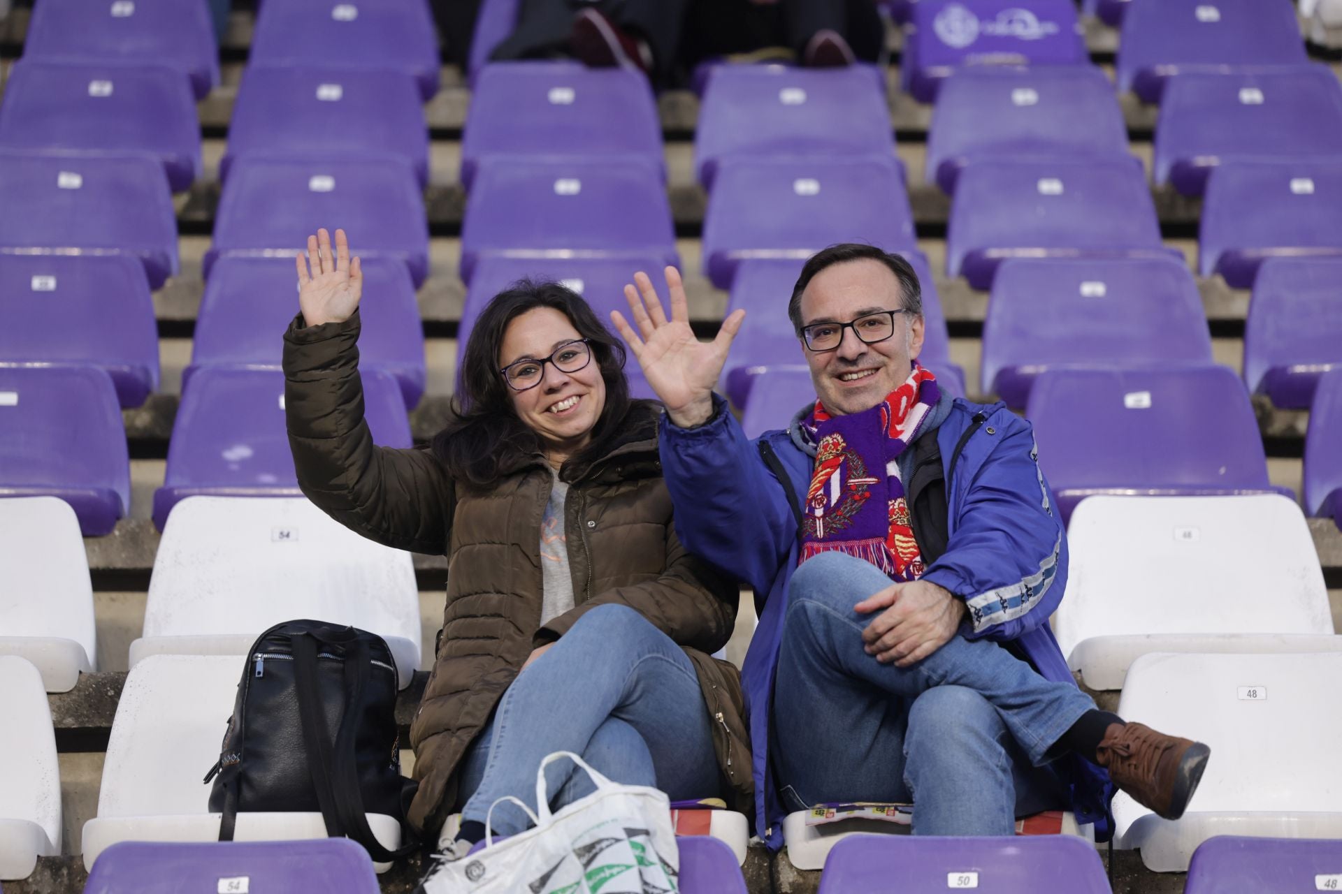 Búscate en la grada del estadio José Zorrilla (2/4)