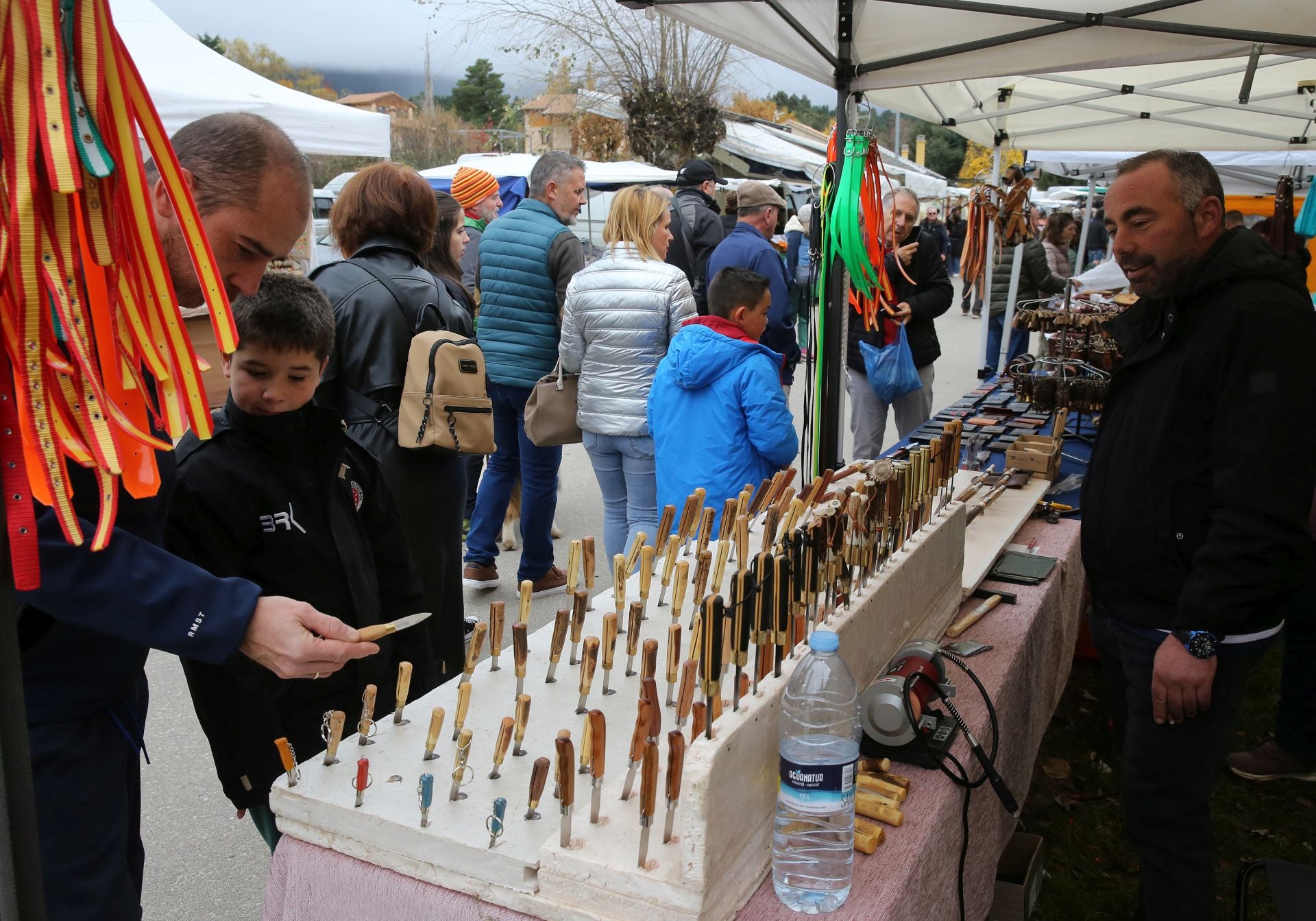 Feria de ganado en Navafría