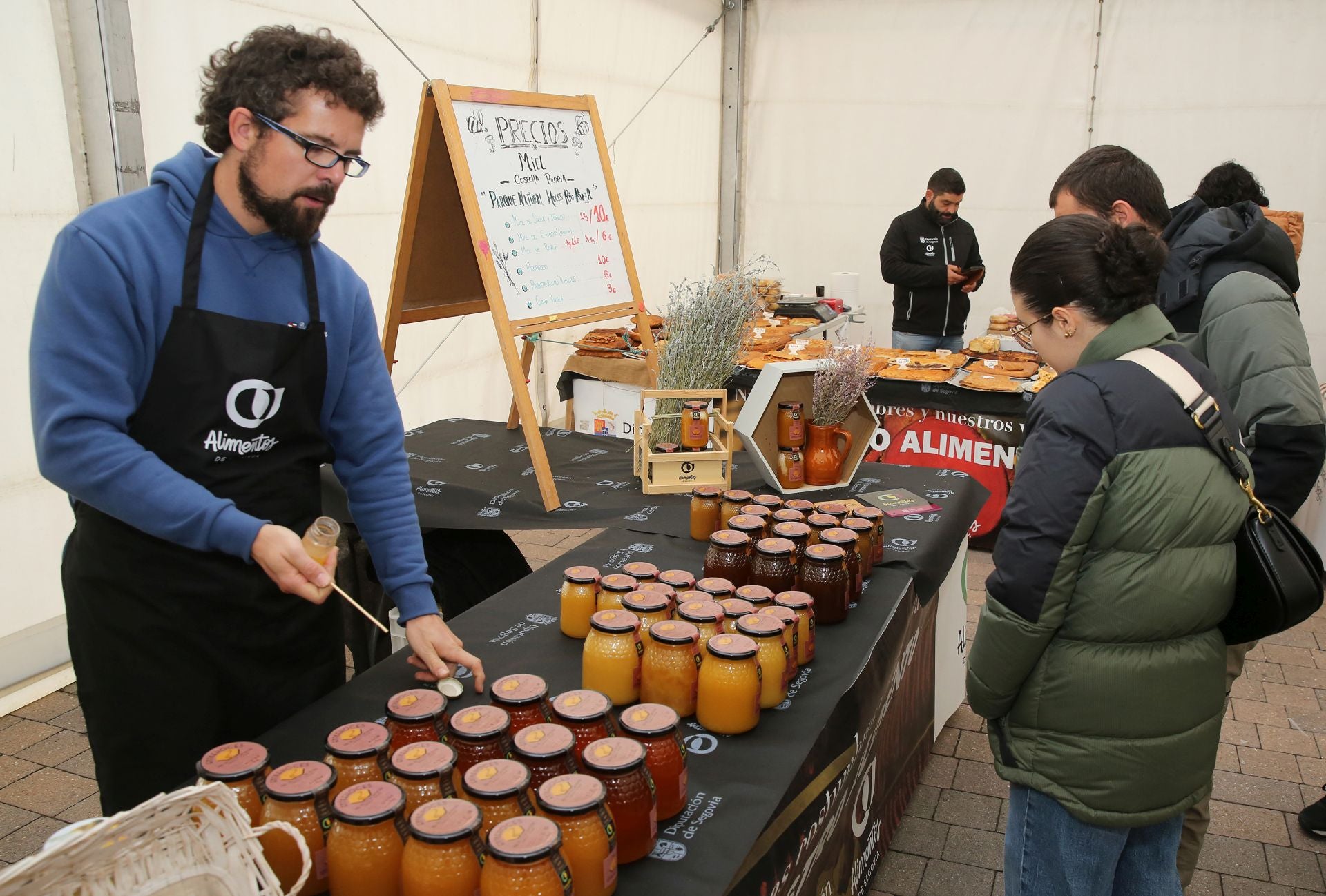 Feria de ganado en Navafría