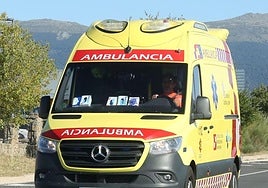 Imagen de archivo de una ambulancia.