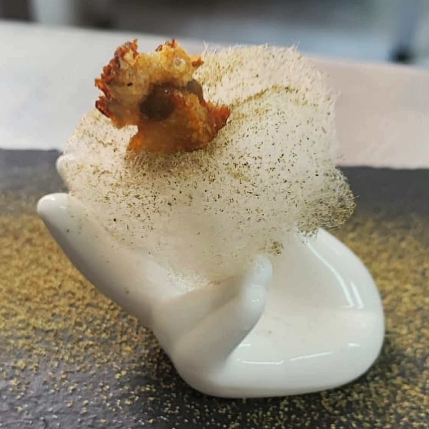 El archipiélago canario también tendrá como representante este 'Mar de Nubes' ideado por Ademar Hernández desde las cocinas del Hotel Hecansa Santa Brígida de Gran Canaria