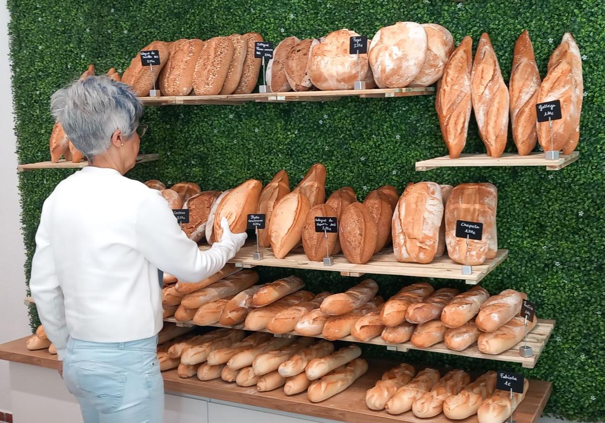 Carmen, de La Hacienda del Pan, uno de los nuevos negocios abiertos en Parquesol.