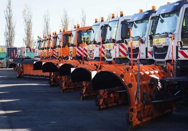 Castilla y León se prepara para el frío: 500 quitanieves y 70.000 toneladas de fundentes