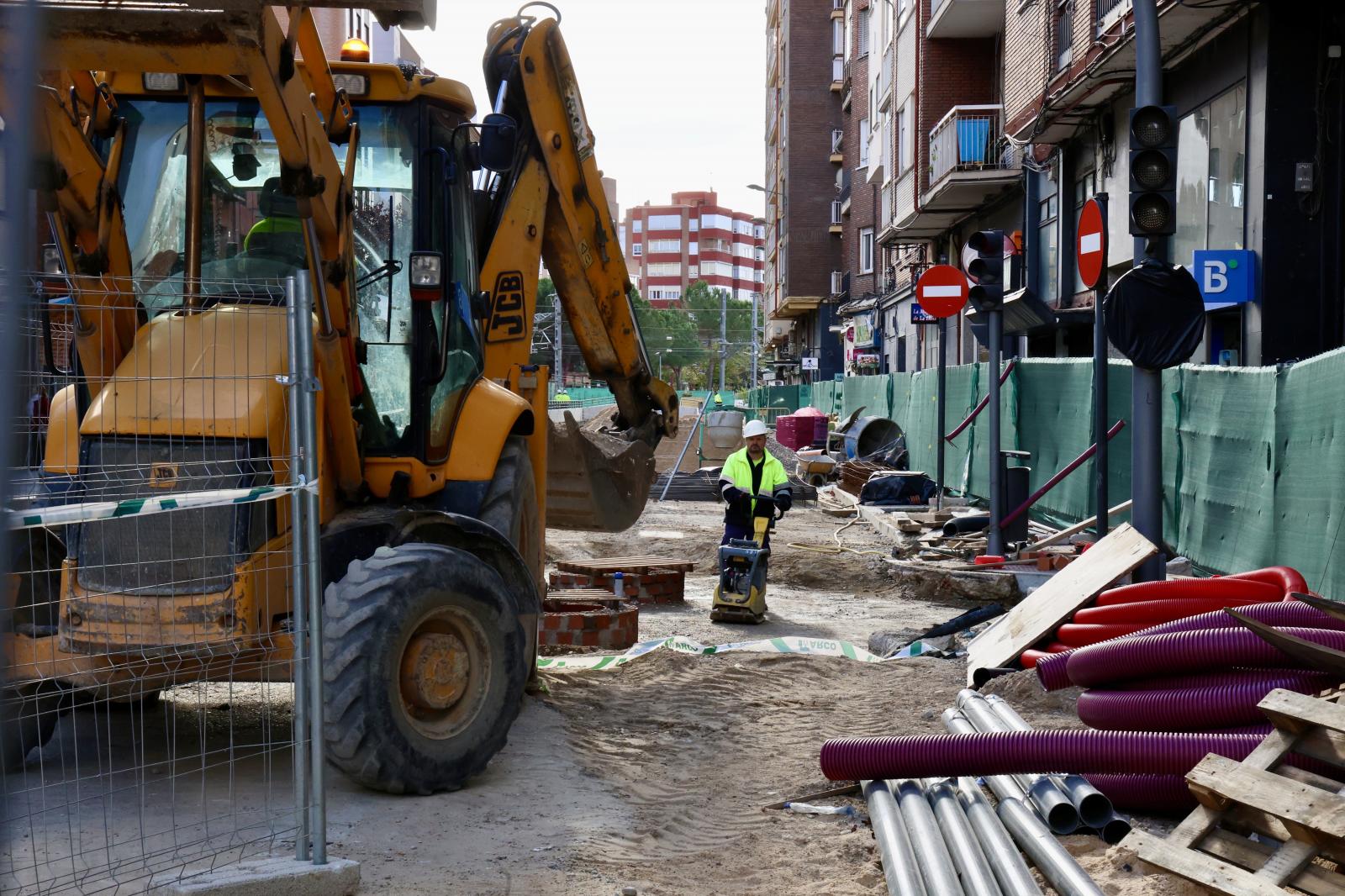 El avance en las obras del túnel de Labradores, en imágenes