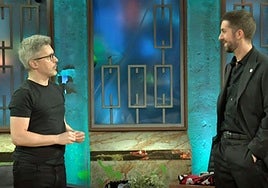 Juan Gómez Jurado con David Broncano en 'La Revuelta'.