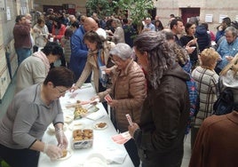 Asistentes a las jornadas micológicas.