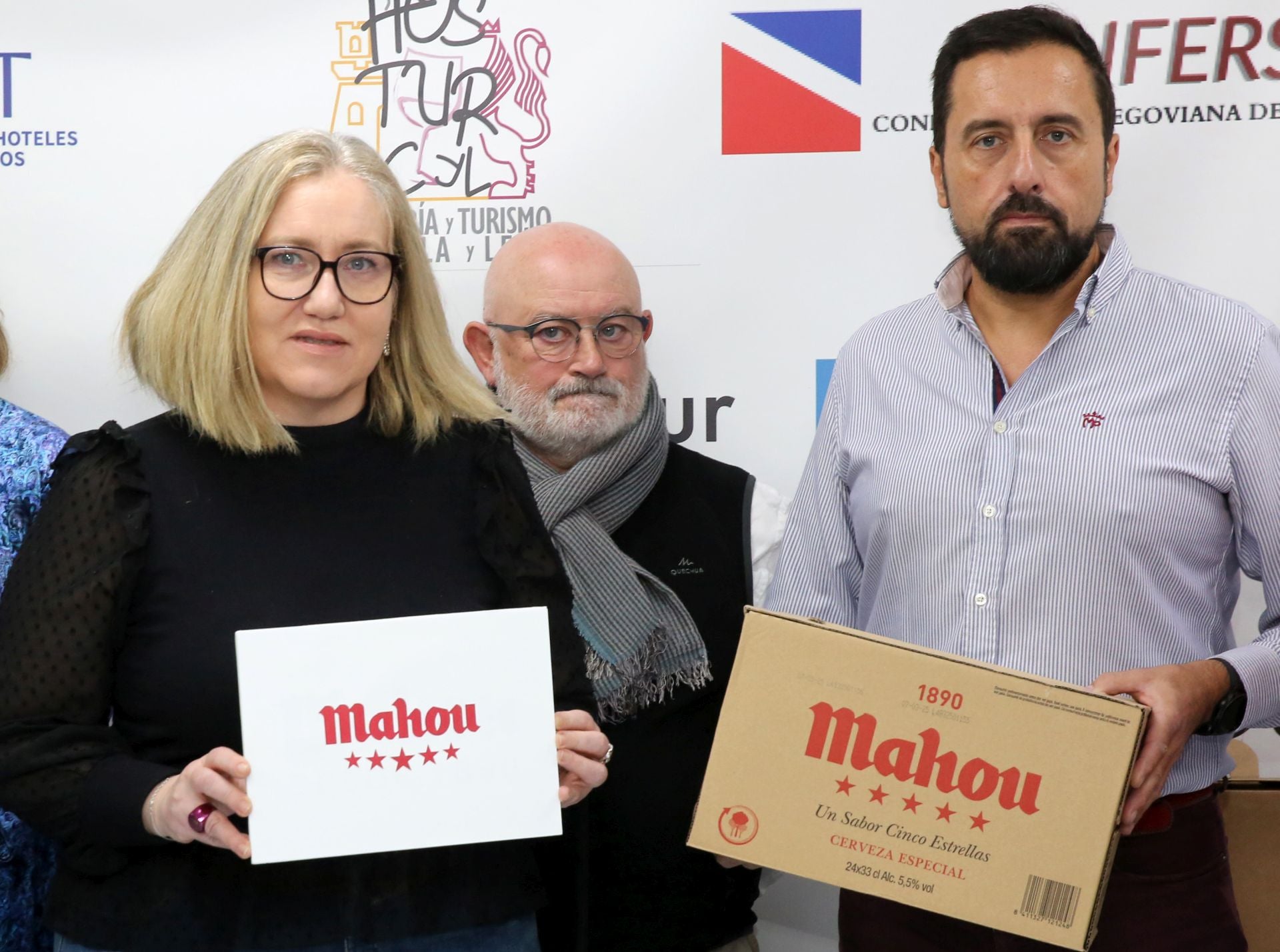 Los premiados en el concurso de tapas de San Frutos