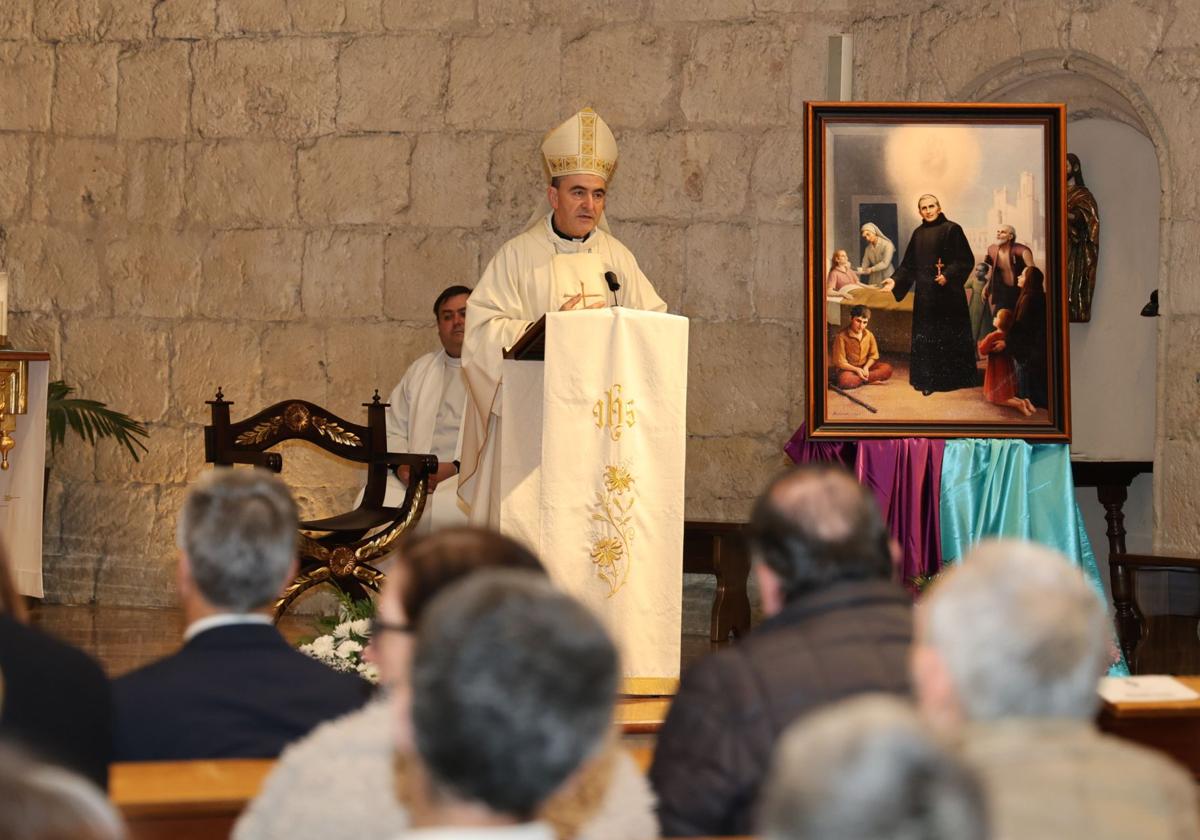 Eucaristía de Hermanas Hospitalarias celebrada este miércoles en San Lázaro.