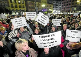 Manifestación el miércoles en Burgos.