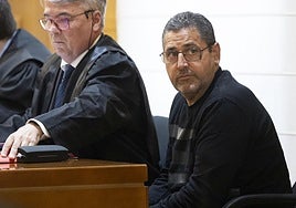 Pablo Antonio Santamaría, alias 'El Chiqui', durante el juicio.