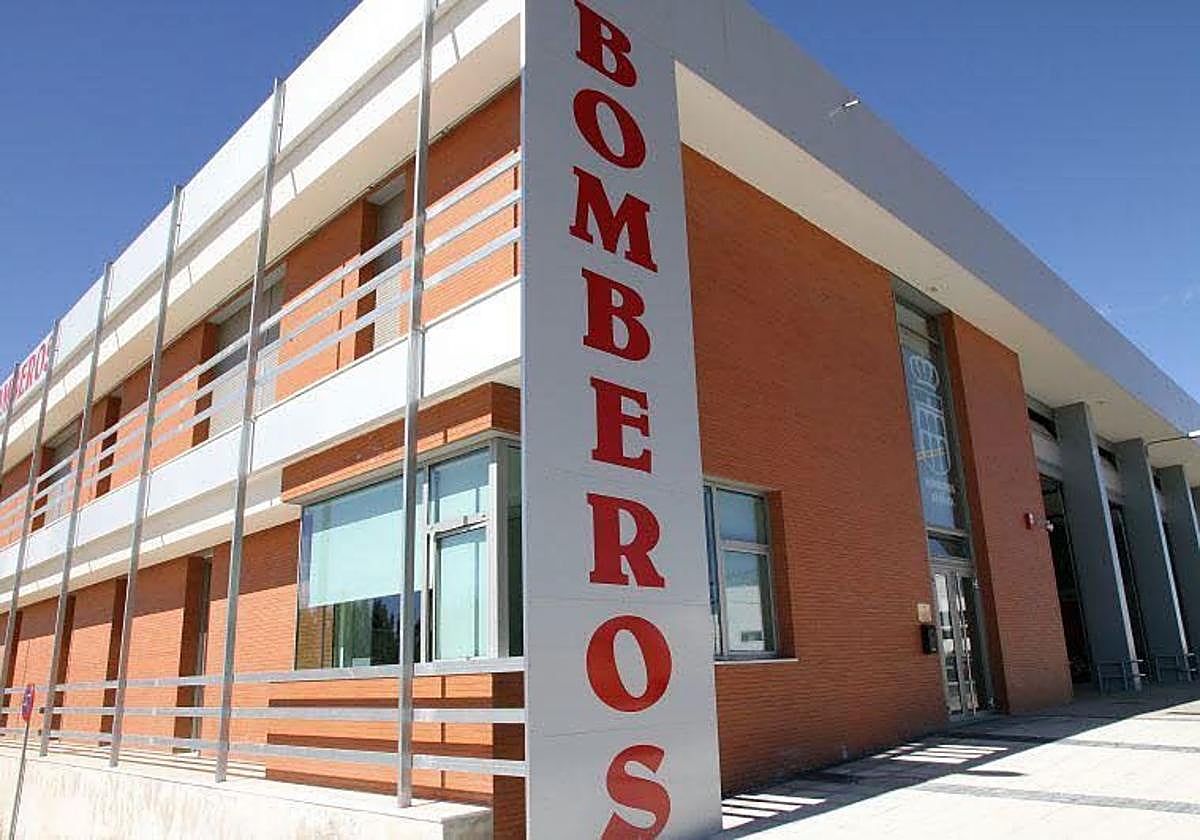 Edificio del Parque de Bomberos de la capital segoviana.