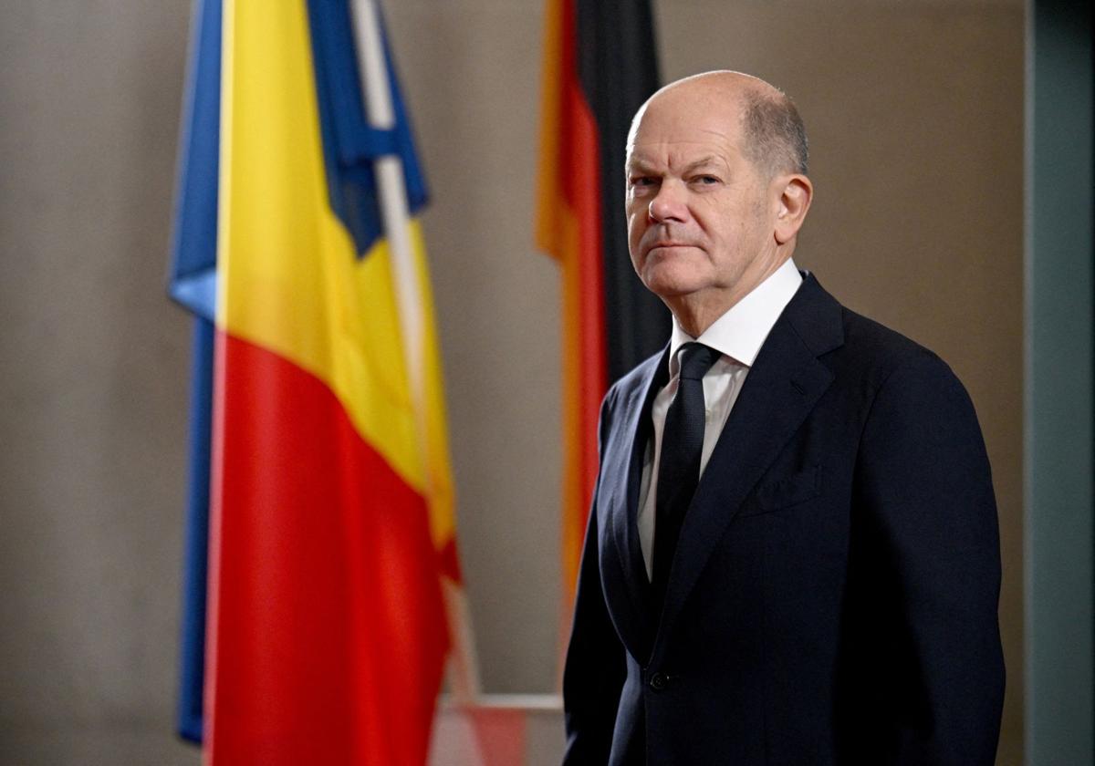 El canciller alemán, Olaf Scholz.