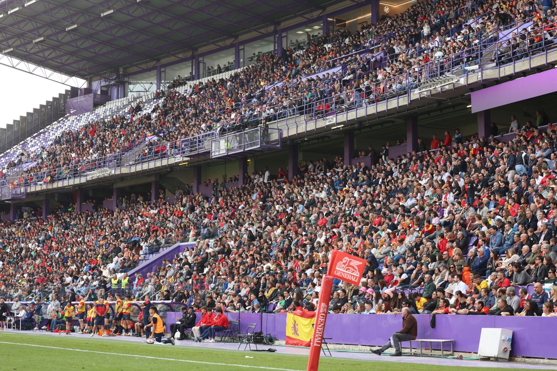 Las imágenes del España-Fiyi en el estadio José Zorrilla