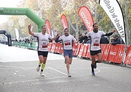Participantes de la VII edición de la Carrera de Empresas.