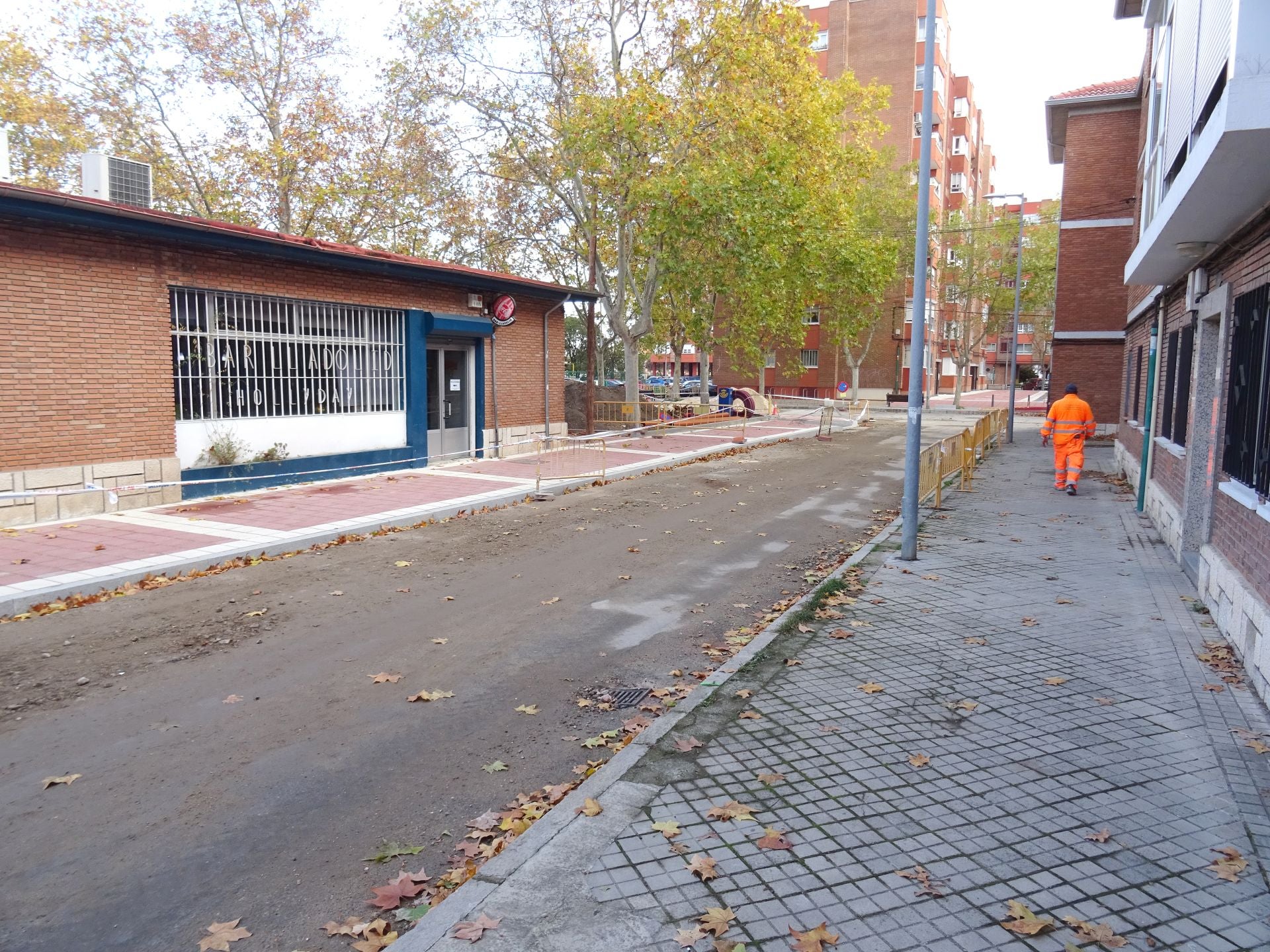 Obras de urbanización de la Plaza Marqués de Suances