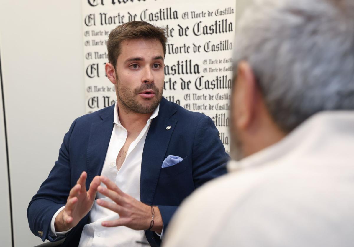 Guzmán Murillo durante su participación en la charla de STARTinnova.