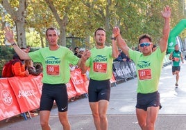 El equipo de Elecnor campeón de la prueba masculina